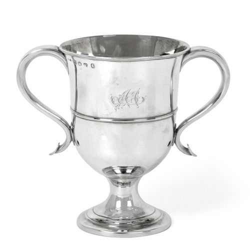 Null A George III Silver Two-Handled Cup by Nathaniel Smith and Co., Sheffield, &hellip;