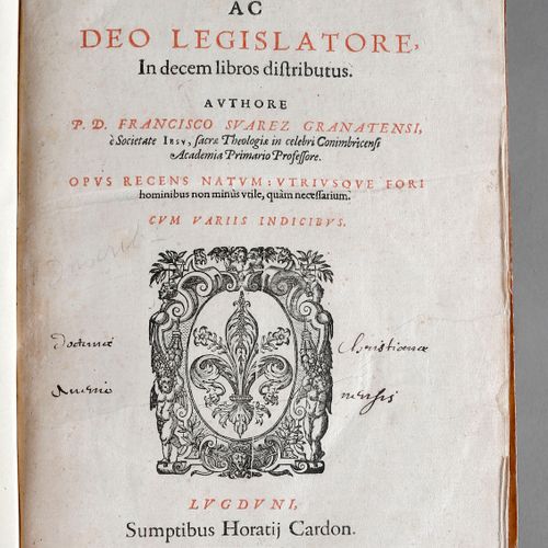 Null Francisco Suárez, Tractatus de Legibus ac Deo legislatore, ,Lateinische Aus&hellip;