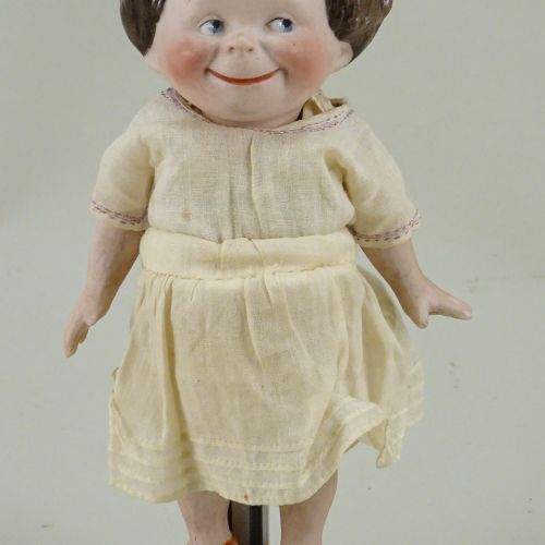 A rare Kestner all-bisque ‘Max’ character doll, German circa 1910, A rare Kestne&hellip;