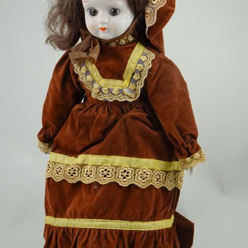 A Schonau & Hoffmeister 5800 bisque head doll, German circa 1910, A Schonau & Ho&hellip;