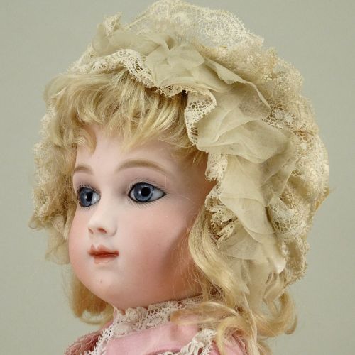 Outstanding and rare A.T Andre Thuillier bisque head Bebe doll, size 7, French c&hellip;