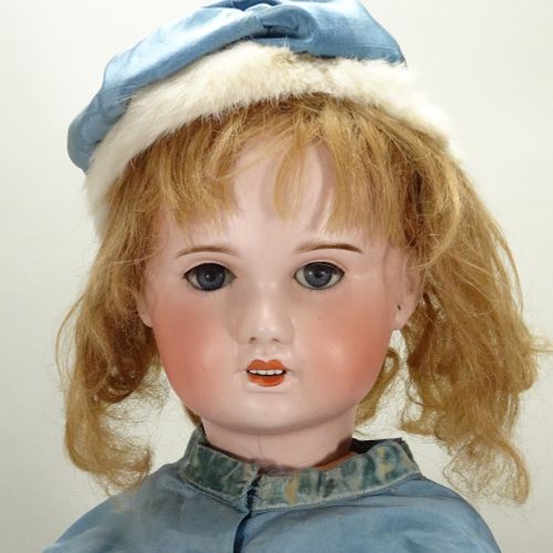 A large S.F.B.J bisque head doll, French, circa 1910, A large S.F.B.J bisque hea&hellip;