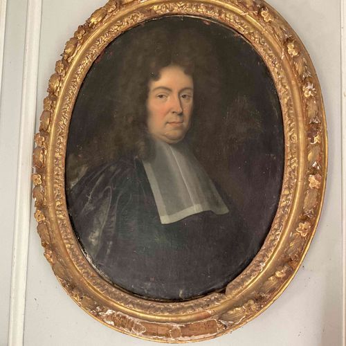 Null Ecole FRANCAISE du XVIIe siècle.

Portrait d'un magistrat.

Huile sur toile&hellip;