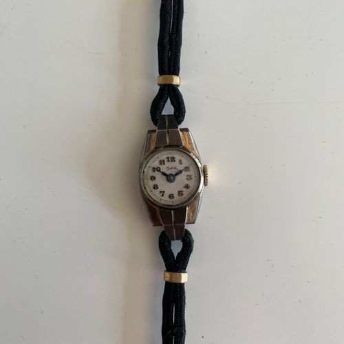 Null JUPITER - Reloj de señora, caja en oro 750 y plata estilo Art Decó. 

Peso &hellip;
