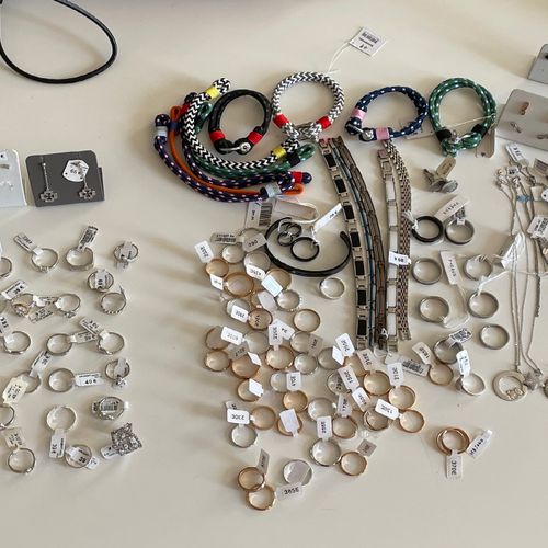 Null Important batch of costume jewellery including silver (gross weight: 240 g &hellip;