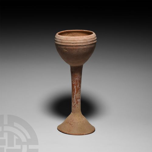 Null Bactrian Terracotta Chalice. 3rd millennium B.C. A ceramic chalice composed&hellip;