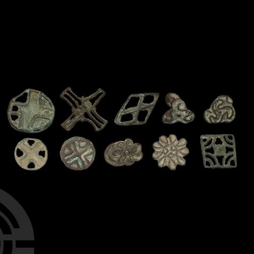Null Collection de matrices de sceaux à compartiments d'Asie centrale. Fin du 3e&hellip;