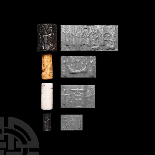 Null Colección de sellos cilíndricos. 2º-1º milenio a.C. Y posteriores. Un grupo&hellip;
