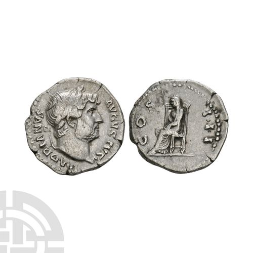 Null Hadrian - Pudicitia AR Denarius. 128 A.D. Rome mint. Obv: HADRIANVS AVGVSTV&hellip;