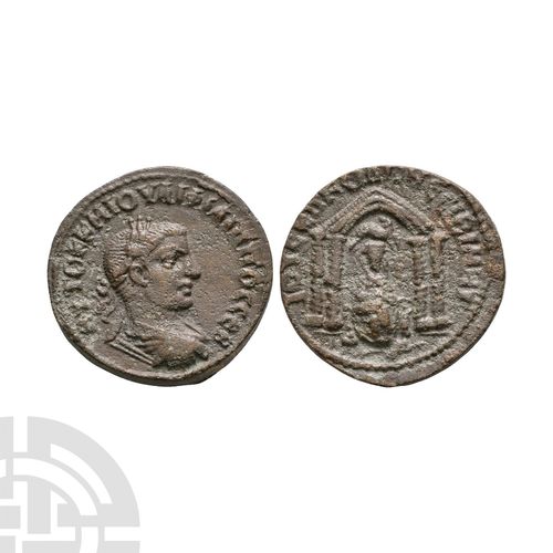 Null Philip I - Nisibis - Tyche Bronze. 247-249 A.D. Obv: AYTOK K M IOYLI FILIPP&hellip;