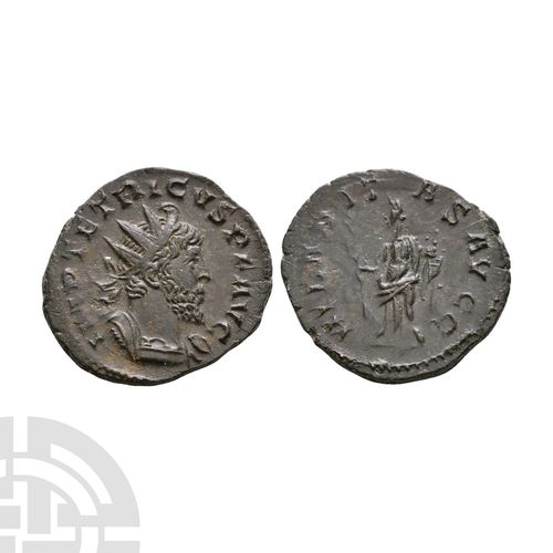 Null Tetricus I - Hilaritas AE Antoninianus. 272-273 A.D. Mainz or Trier mint. O&hellip;