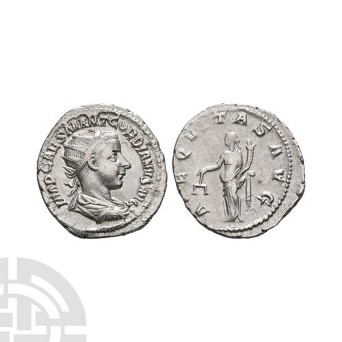 Null Gordian III - Aequitas AR Antoninianus. 239 A.D. Rome mint. Obv: IMP CAES M&hellip;