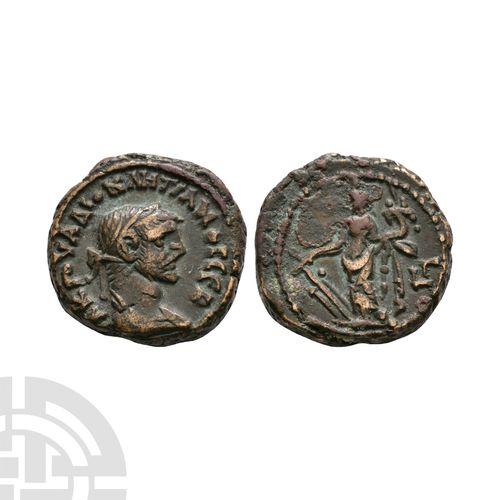 Null Diocleziano - Egitto - Tyche AE Tetradracma. 287 d.C. Zecca di Alessandria,&hellip;