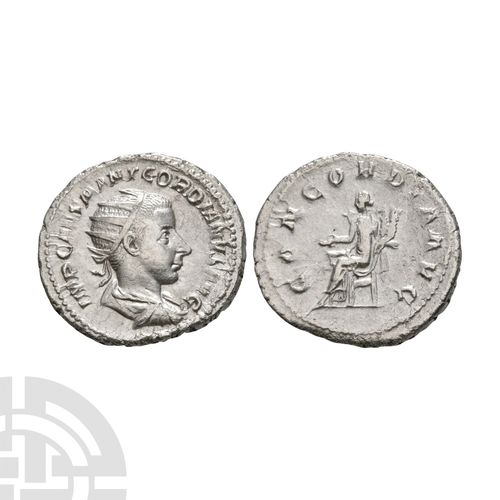 Null Gordian III - Concordia AR Antoninianus. 239 A.D. Rome mint. Obv: IMP CAES &hellip;