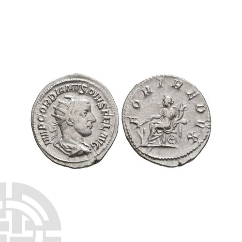 Null Gordian III - Fortuna AR Antoninianus. 243-244 A.D. Rome mint. Obv: IMP GOR&hellip;