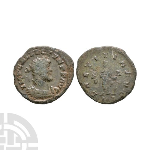 Null Allectus - London - Laetitia AE Antoninianus. 294-295 A.D. London mint. Obv&hellip;