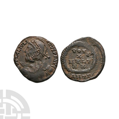Null Julian II - Wreath Bronze. 362-363 A.D. Antioch mint. Obv: D N FL CL IVLIAN&hellip;