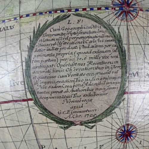 Null Globe terrestre d'après Georg Christoph Eimmart. Nuremberg, 1705, fac-simil&hellip;