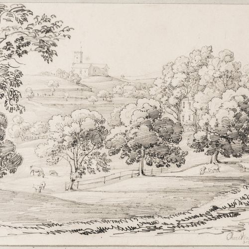 Null Schütze, Ludwig (attribué). 14 vues de paysages d'Angleterre, d'Ecosse et d&hellip;