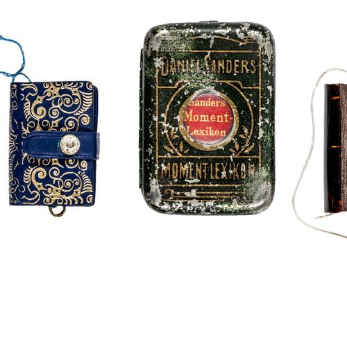 Null Livres miniatures - Le Coran. 2 éditions : Reliure en écaille décorée avec &hellip;