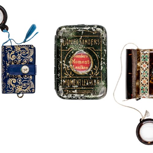 Null Livres miniatures - Le Coran. 2 éditions : Reliure en écaille décorée avec &hellip;