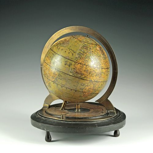 Null Rare globe scolaire astronomique de Swilden. Pays-Bas, vers 1890, désigné "&hellip;