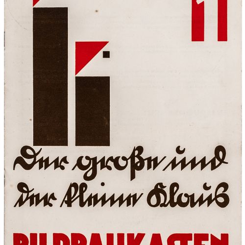 Null Bauhaus - Clauss, Erich. Der große und der kleine Klaus. Bildbaukasten. Mit&hellip;