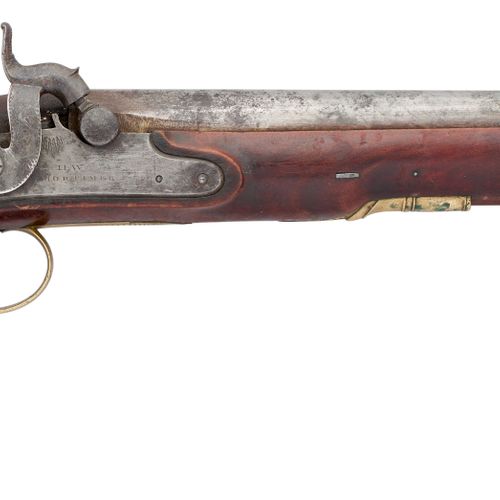 A 16 BORE PERCUSSION OFFICER’S PISTOL BY H. W. MORTIMER, LONDON, GUNMAKER TO HIS&hellip;
