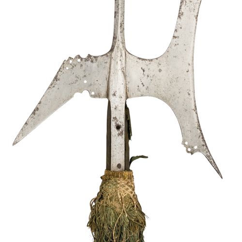 ‡ A HALBERD IN ITALIAN 17TH CENTURY STYLE, 19TH CENTURY AND A HALBERD IN 18TH CE&hellip;