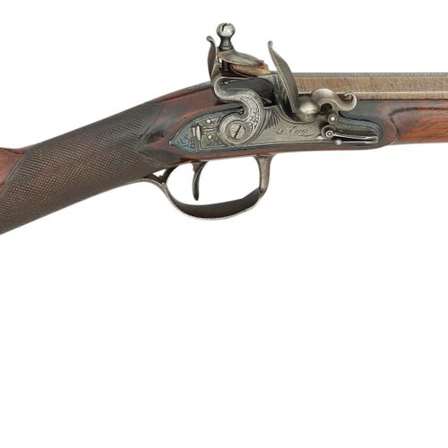 A 48 BORE FLINTLOCK SPORTING GUN FOR A BOY OR A LADY BY DURS EGG, PRIVATE PROOF &hellip;