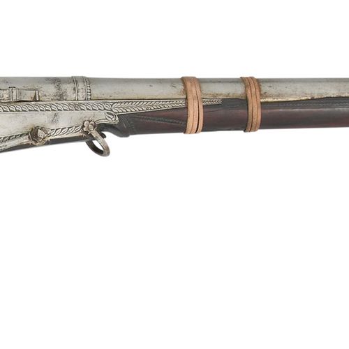 A 28 BORE NORTH INDIAN MATCHLOCK GUN (TORADOR) FOR A CHILD, 18TH/19TH CENTURY, P&hellip;