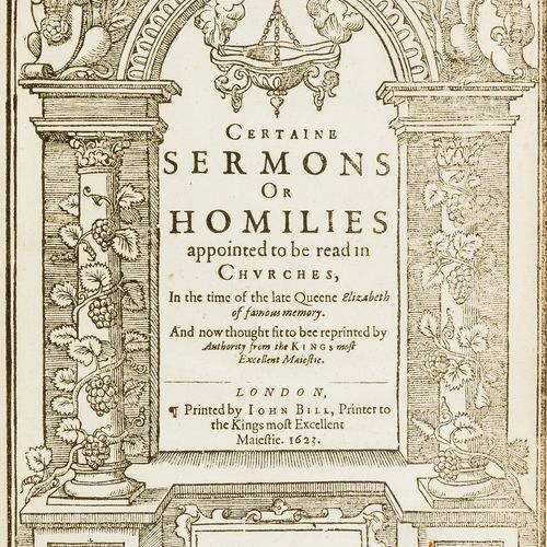 Null Certaine Sermons of Homilies [&] The Second Tome of Homilies, 2 works in 1 &hellip;