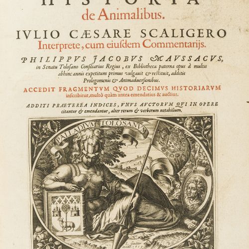 Aristotle. Aristotle. Historia de Animalibus, edited by Julius Caesar Scaliger, &hellip;