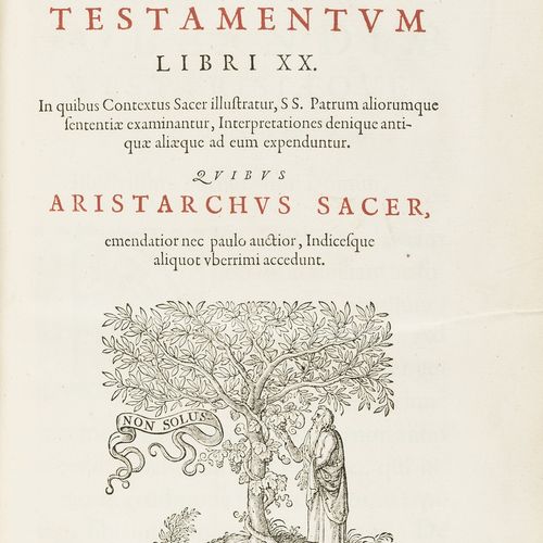 Daniel Heinsius Bible commentaries.- Heinsius (Daniel) Sacrarum exercitationum a&hellip;