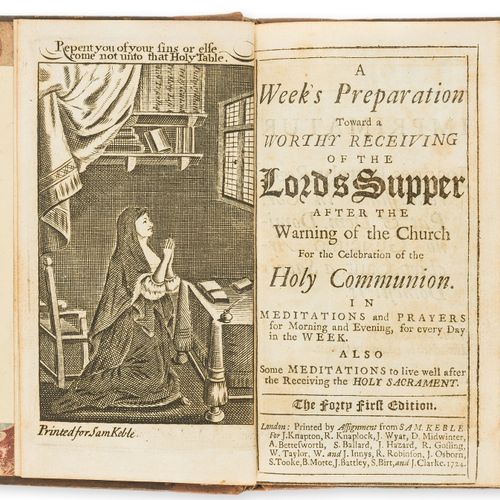 Null Church of England.- A Week's Preparation Toward a Worthy Receiving of the L&hellip;