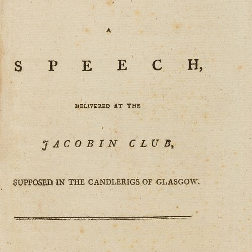 Null French Revolution.- A Speech delivered at the Jacobin Club, supposed in the&hellip;