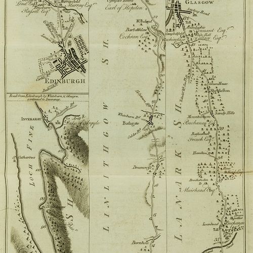 George Taylor Escocia - Mapas de carreteras Taylor (George) Taylor & Skinner's S&hellip;