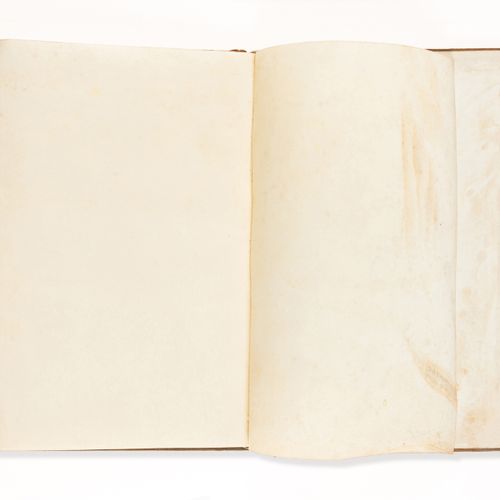 Null Vélin vierge - Bosworth (William) Volume de 17 feuilles de vélin vierge du &hellip;