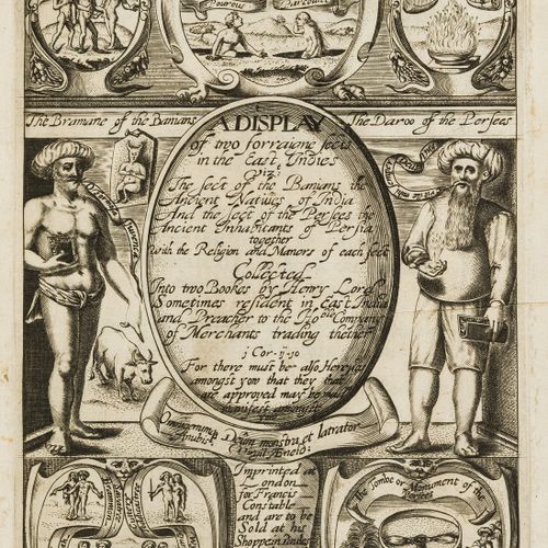 Henry Lord [Lord (Henry)] A Discoverie of the Sect of the Banians, 2 Teile in 1,&hellip;