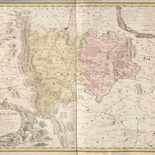 Mattheus Schubarth Principatus Silesiae Munsterbergensis …, 1736;Exactissima Tab&hellip;