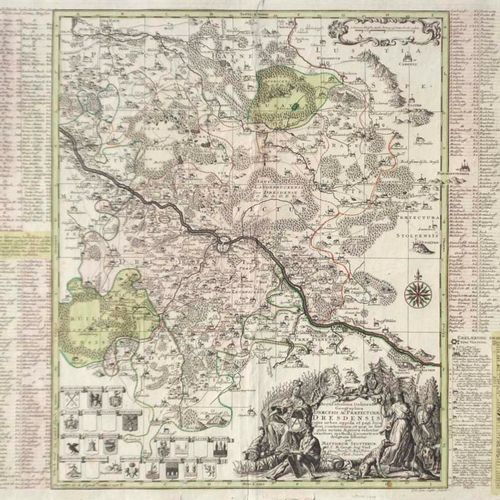 Matthäus Seutter/Tobias Lotter Accuratissima delineatio geographica dioecesis...&hellip;