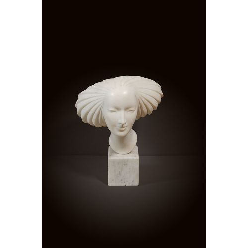 Sergio Capellini | 1942 Sergio Capellini | 1942



女性负责人，1991/92

白色大理石雕塑，高34厘米。&hellip;