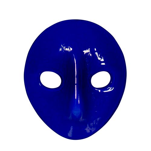 VENINI Venini



Masque "Moretta" en verre flashé bleu, 1988, dimensions

14,5x1&hellip;