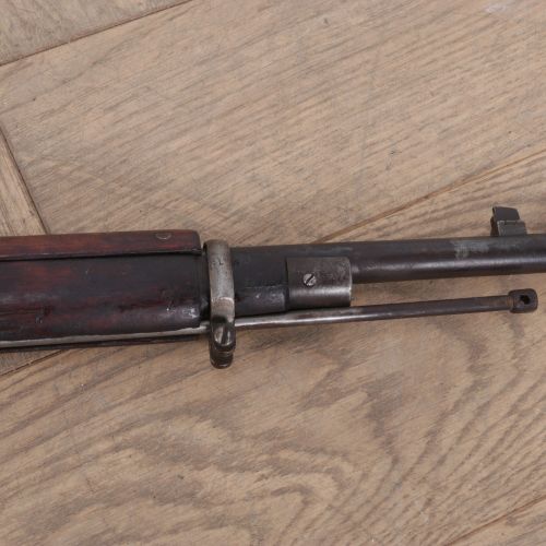 Null Russisches Perkussionsgewehr, Modell 1899, Nummer 24637, 130 cm.