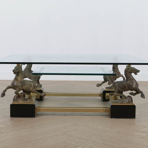 Null Maison Charles - Flying horse of Gansu - square coffee table , 38x120x120 c&hellip;
