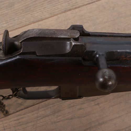Null Russisches Perkussionsgewehr, Modell 1899, Nummer 24637, 130 cm.