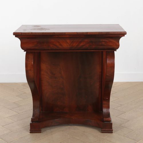 Null Mahogany hall table - ca. 1900, 74x36x68 cm.