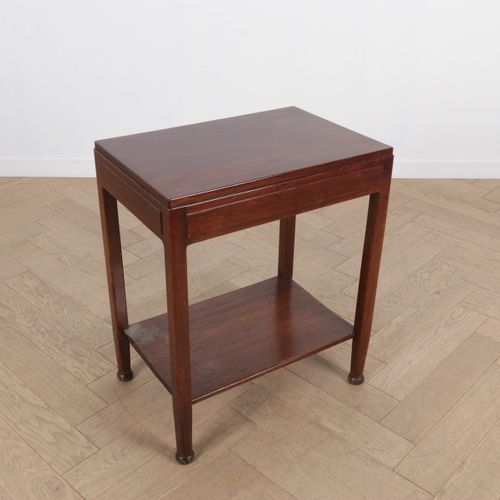 Null Mahogany side table with coromandel legs - Amsterdam School, ca. 1930, 75x6&hellip;