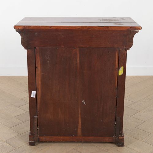 Null Table d'entrée en acajou - vers 1900, 74x36x68 cm.