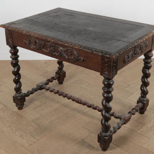 Null Table en bois fruitier - 2e moitié du XIXe siècle, 78,5x104x71 cm.